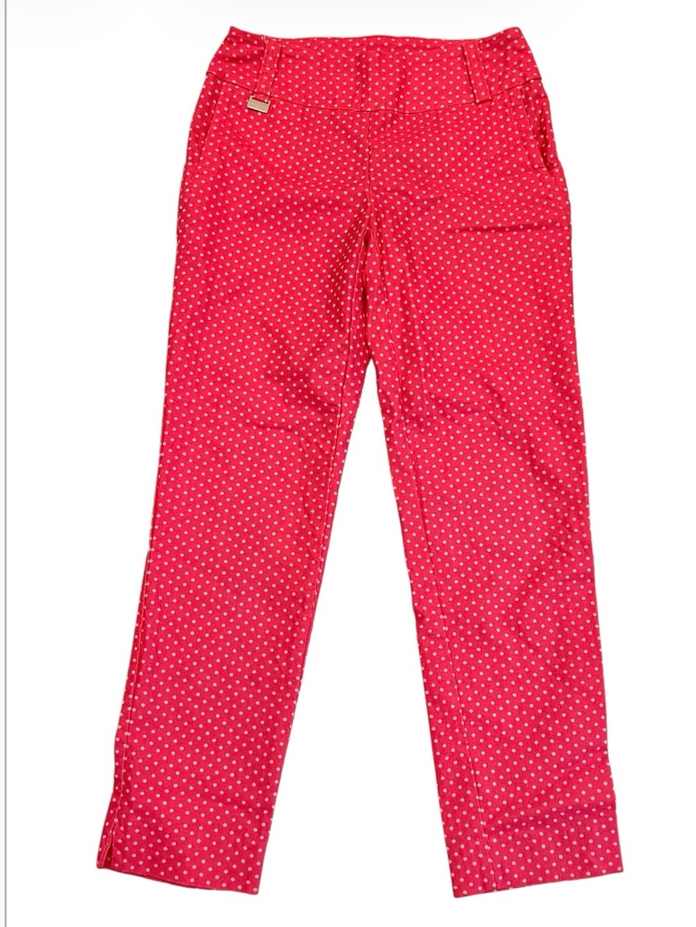 Lisette L Montreal Sport Pink Polka Dot Golf Pants